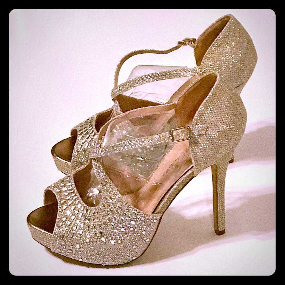 De Blossom Collection Glamorous High Heels Sz 9